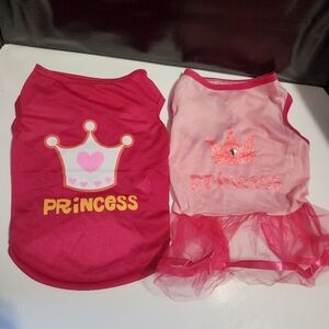 Pink Princess Dog Dresses Bundle